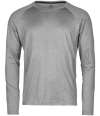 T7022 7022 Tee Jays Long Sleeve CoolDry™ T-Shirt Grey melange colour image